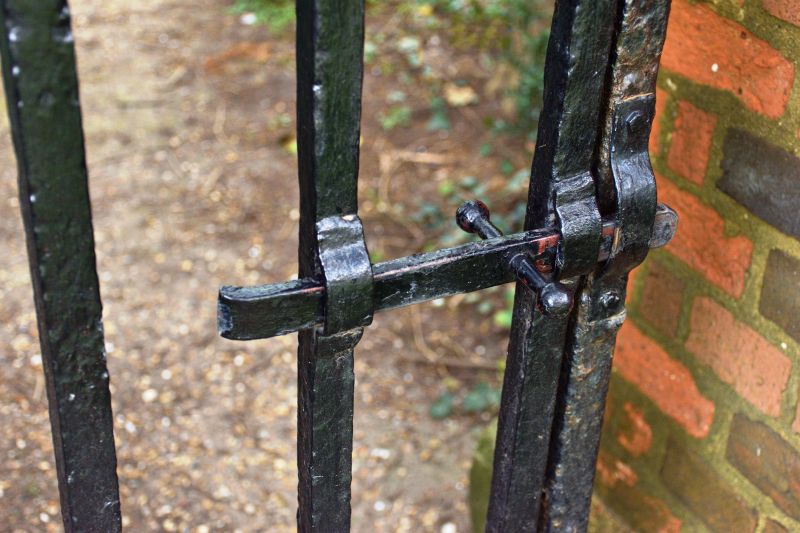 Gate Latch Repair detail