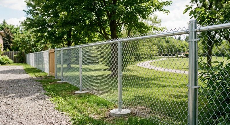 Galvanized Fence Installation in Roseville, CA